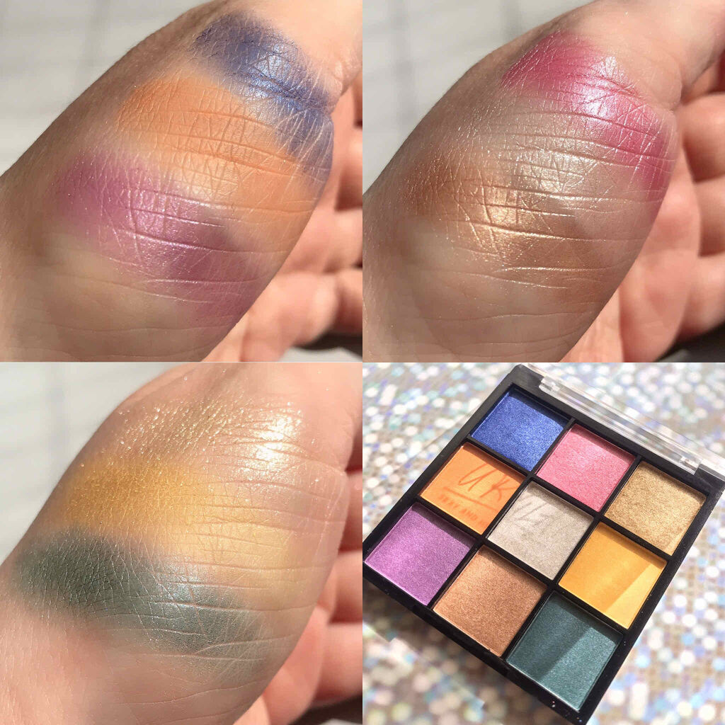 UR GLAM　BLOOMING EYE COLOR PALETTE/U R GLAM/アイシャドウパレットを使ったクチコミ（3枚目）