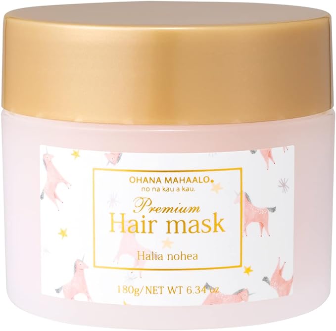 OHANA MAHAALO フレグランス プレミアムヘアマスク ハリーア ノヘア