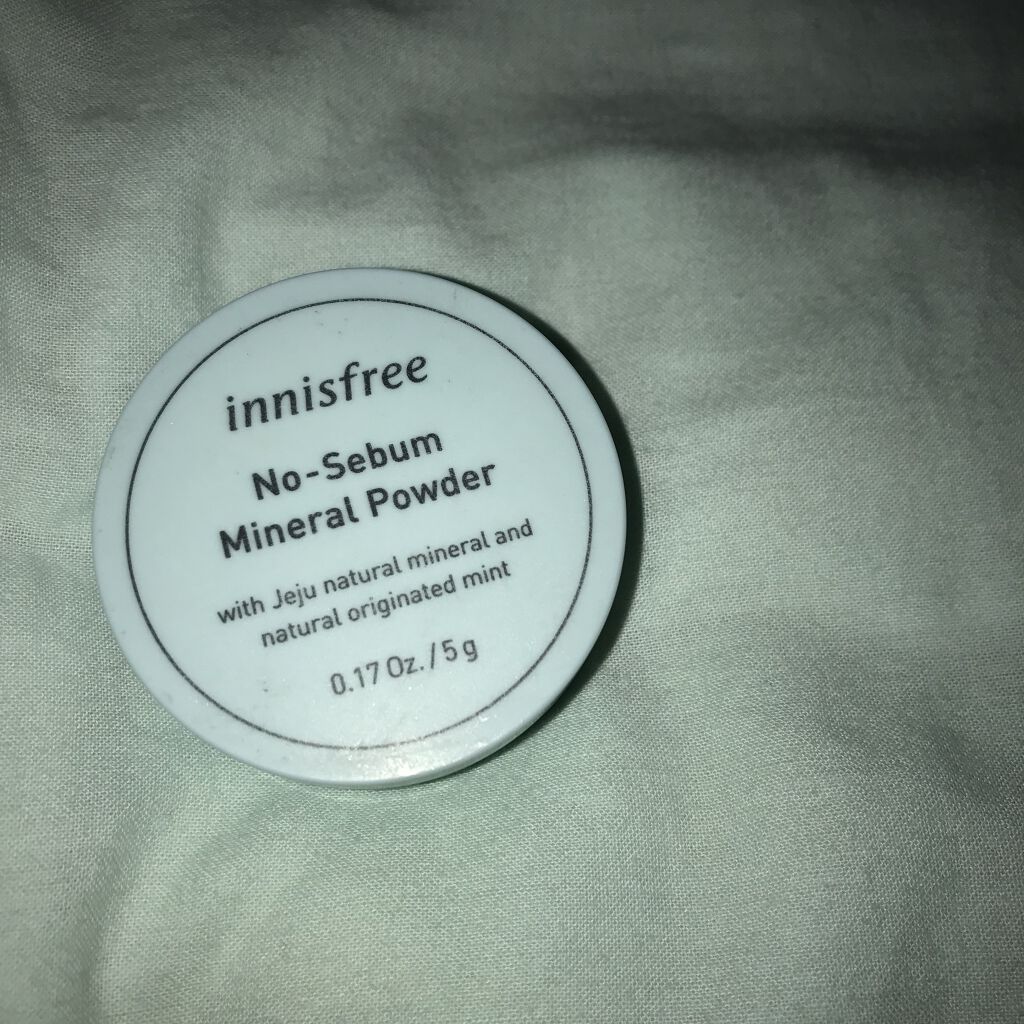 ノーセバム ミネラルパウダー/innisfree/ルースパウダーを使ったクチコミ（1枚目）