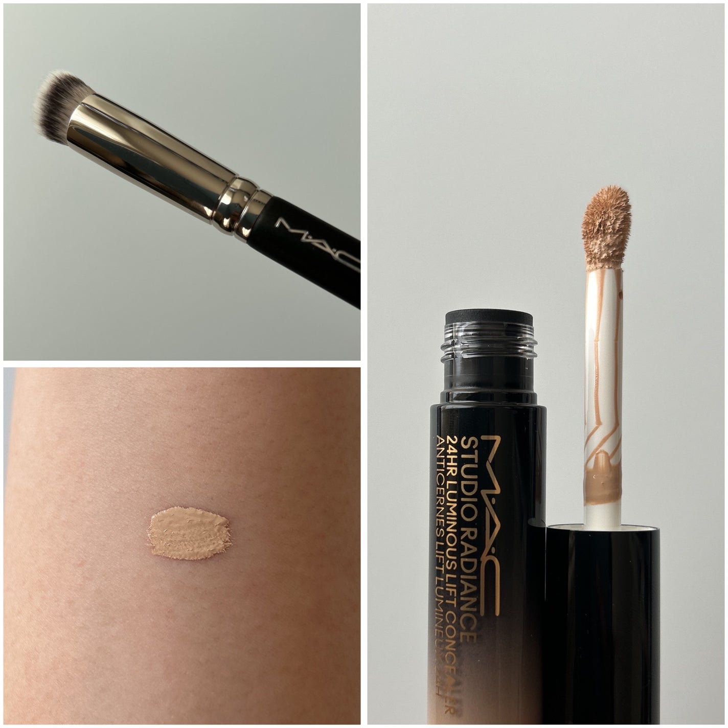 #270S ミニ ラウンド スラント ブラシ/M・A・C/メイクブラシを使ったクチコミ(2枚目)