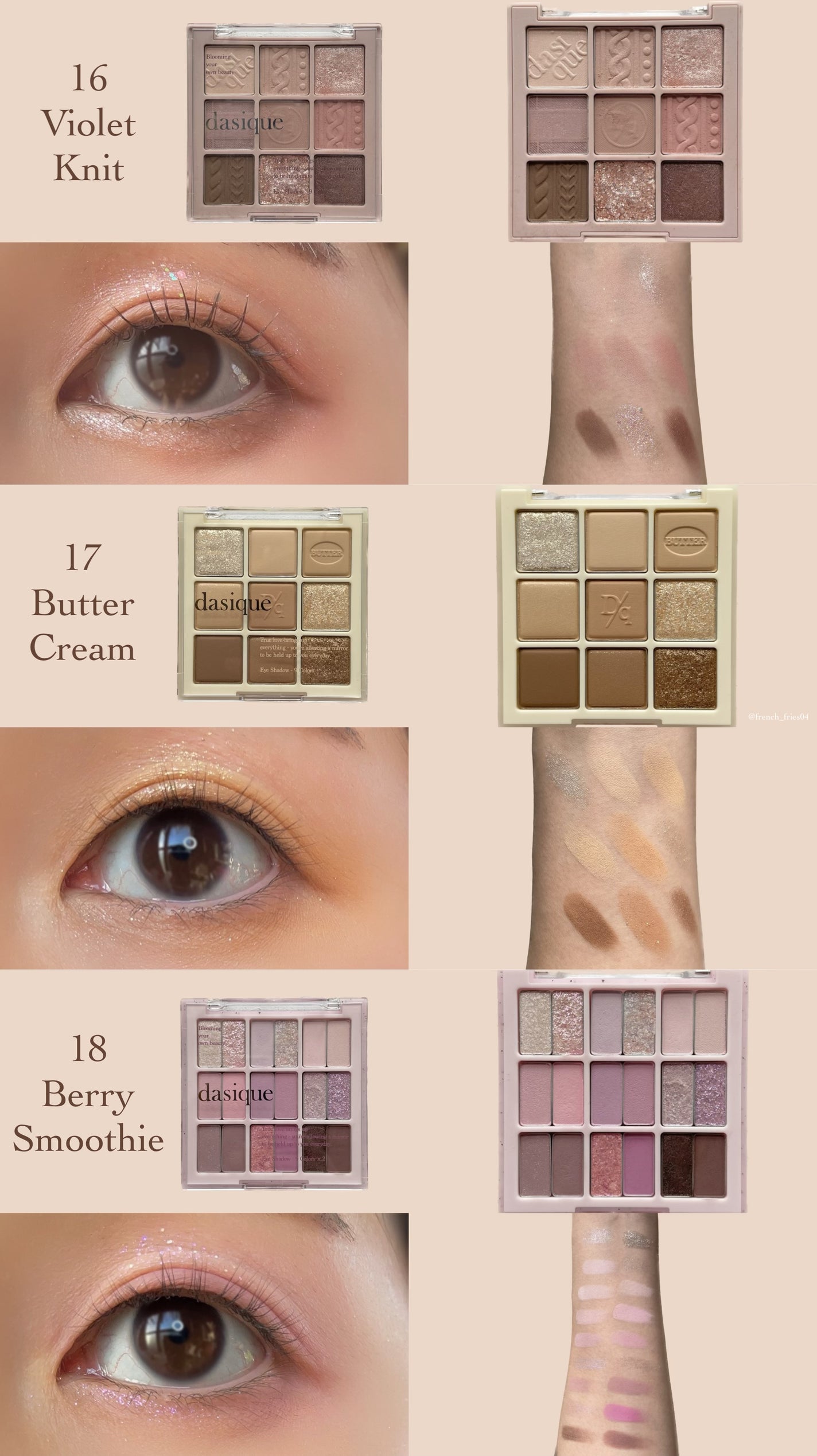 シャドウパレット/dasique/アイシャドウパレットを使ったクチコミ(7枚目)