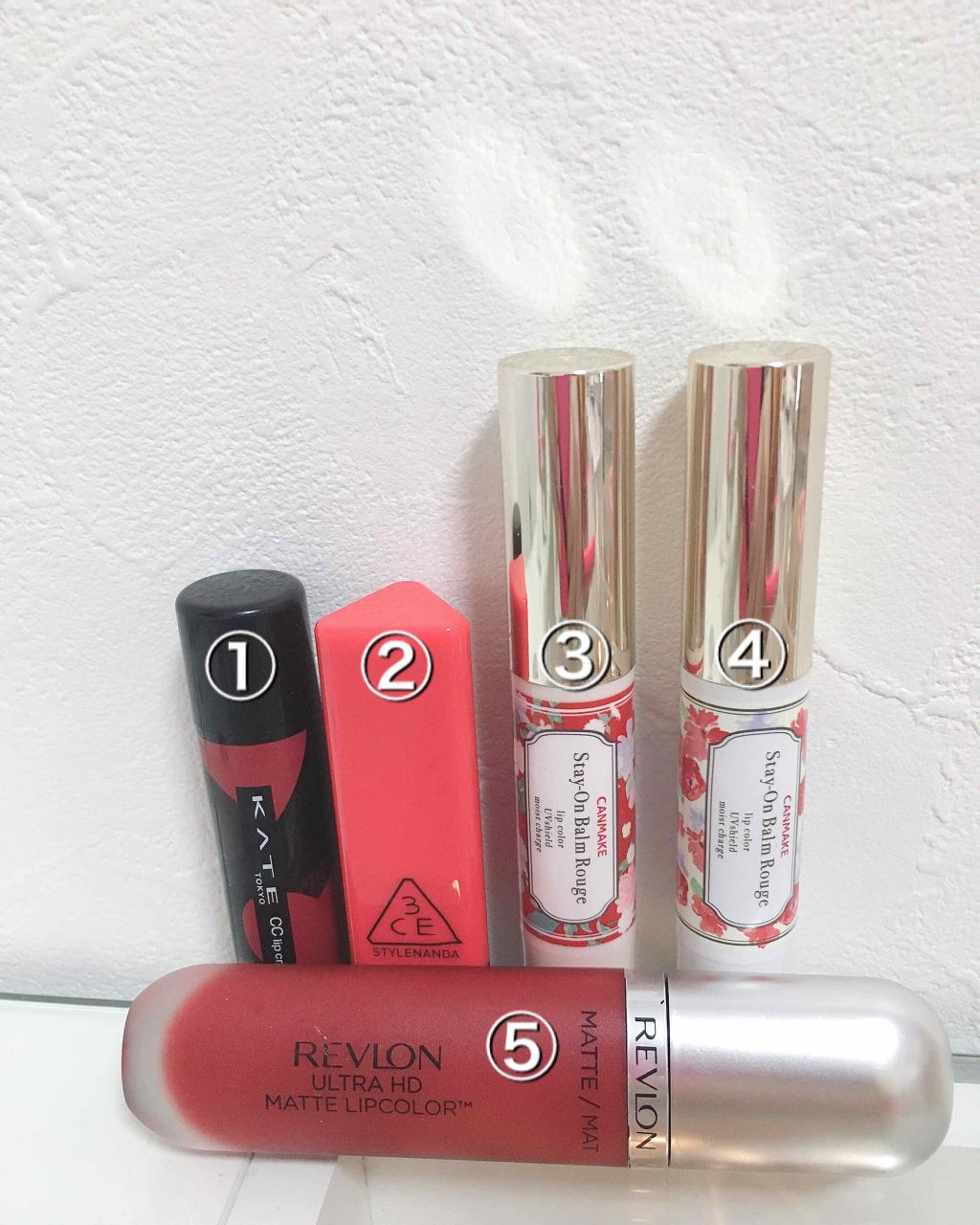 ステイオンバームルージュ/キャンメイク/口紅を使ったクチコミ(2枚目)