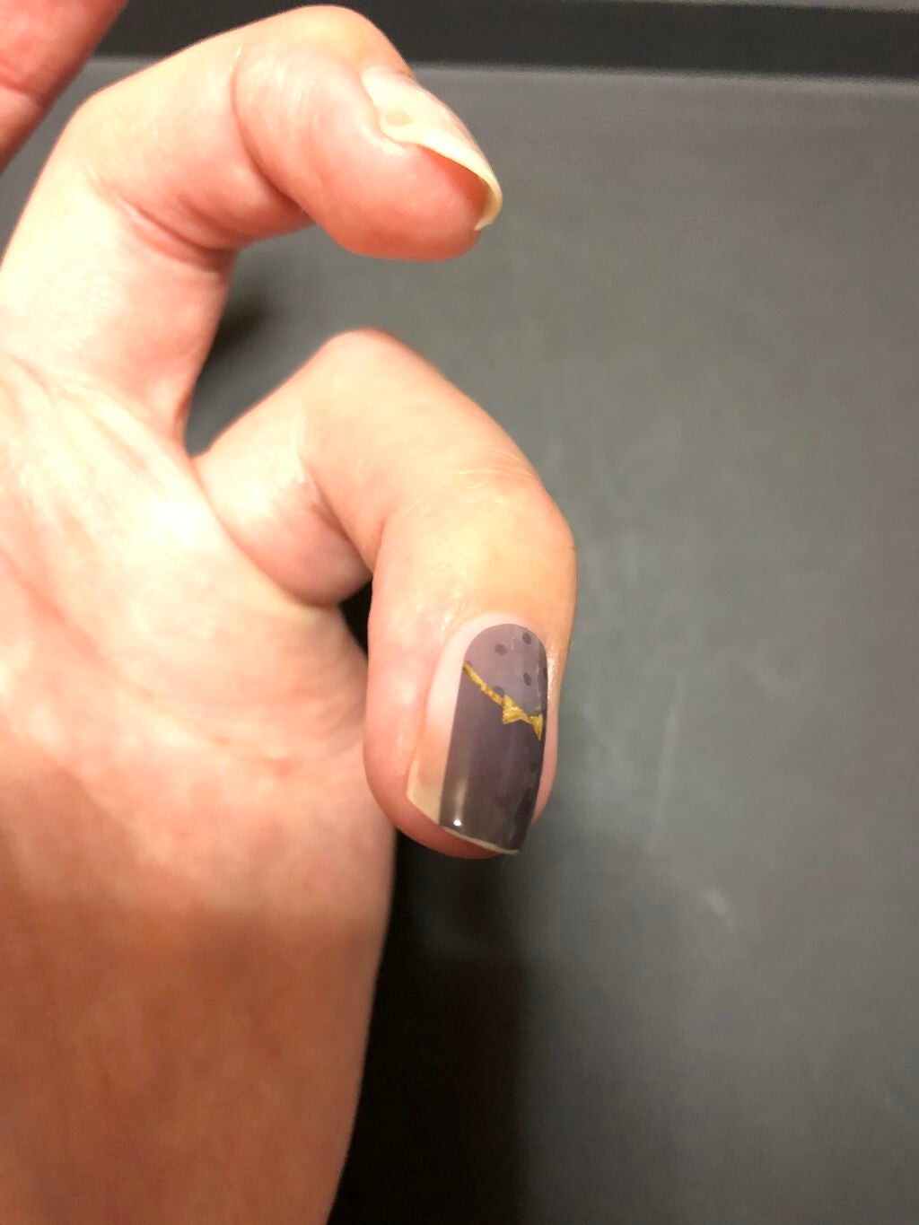 ジェルネイルシール/キャンドゥ/ネイルシールを使ったクチコミ(2枚目)