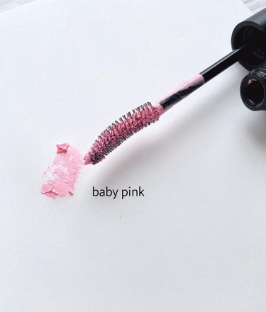 カラーリングマスカラ baby pink cm-04/uneven/マスカラを使ったクチコミ（2枚目）