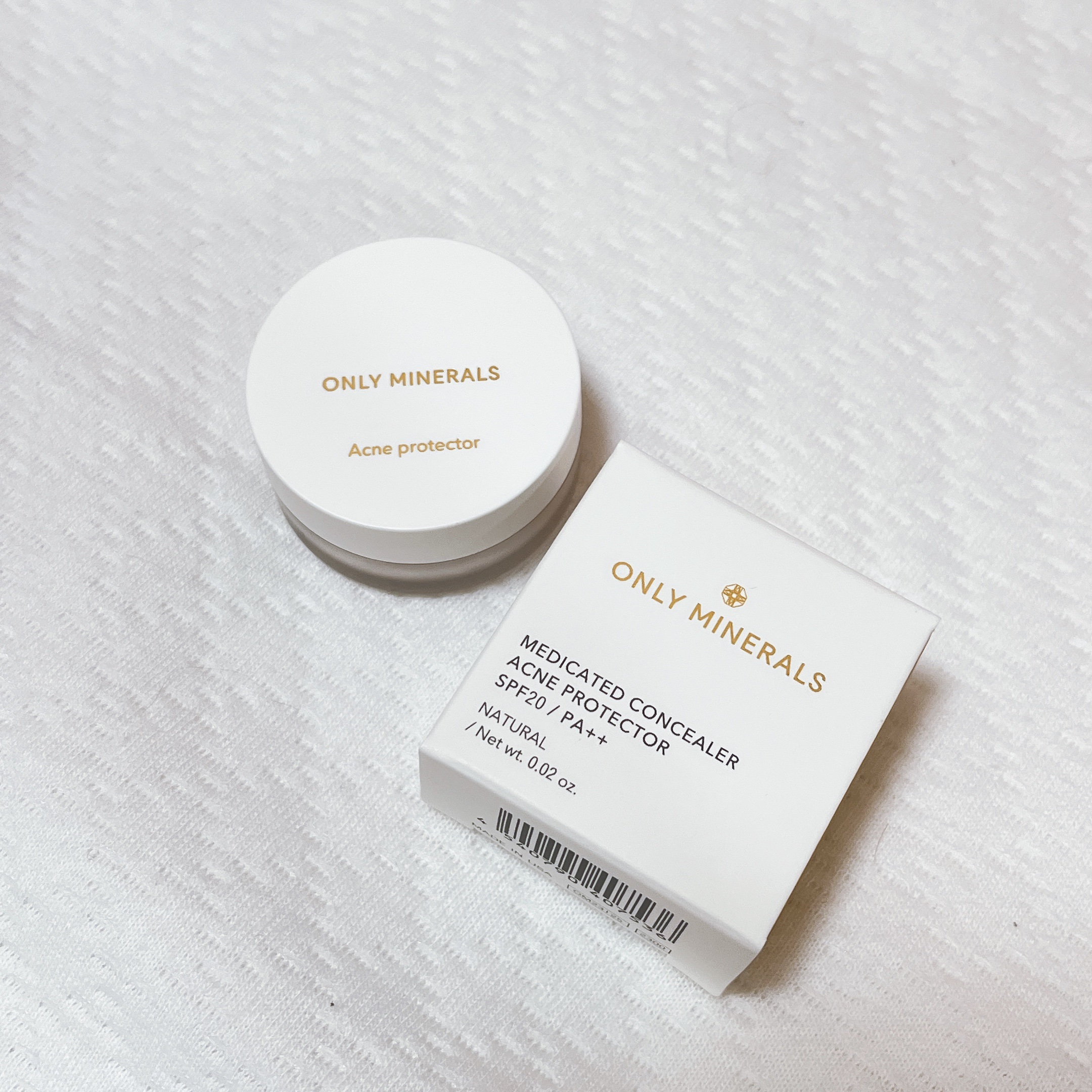 薬用コンシーラー アクネプロテクター/ONLY MINERALS/パウダーコンシーラーを使ったクチコミ（1枚目）