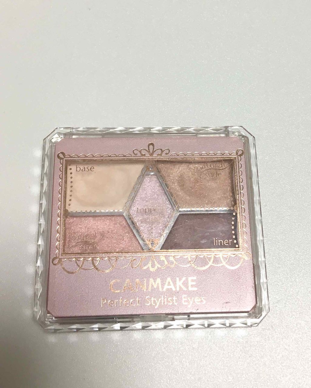 【旧品】パーフェクトスタイリストアイズ/キャンメイク/アイシャドウパレットを使ったクチコミ(1枚目)