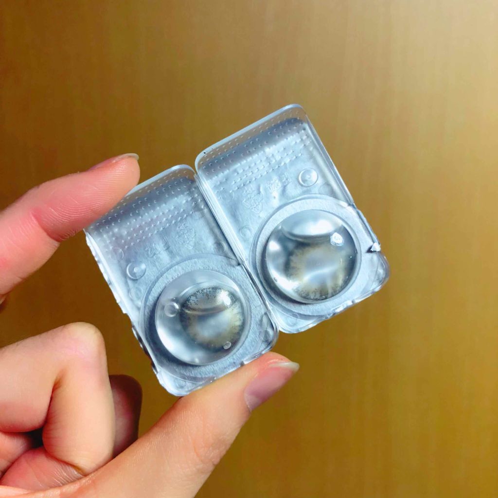 LIL MOON 1month クリームグレージュ/LILMOON/１ヶ月（１MONTH）カラコンを使ったクチコミ（1枚目）