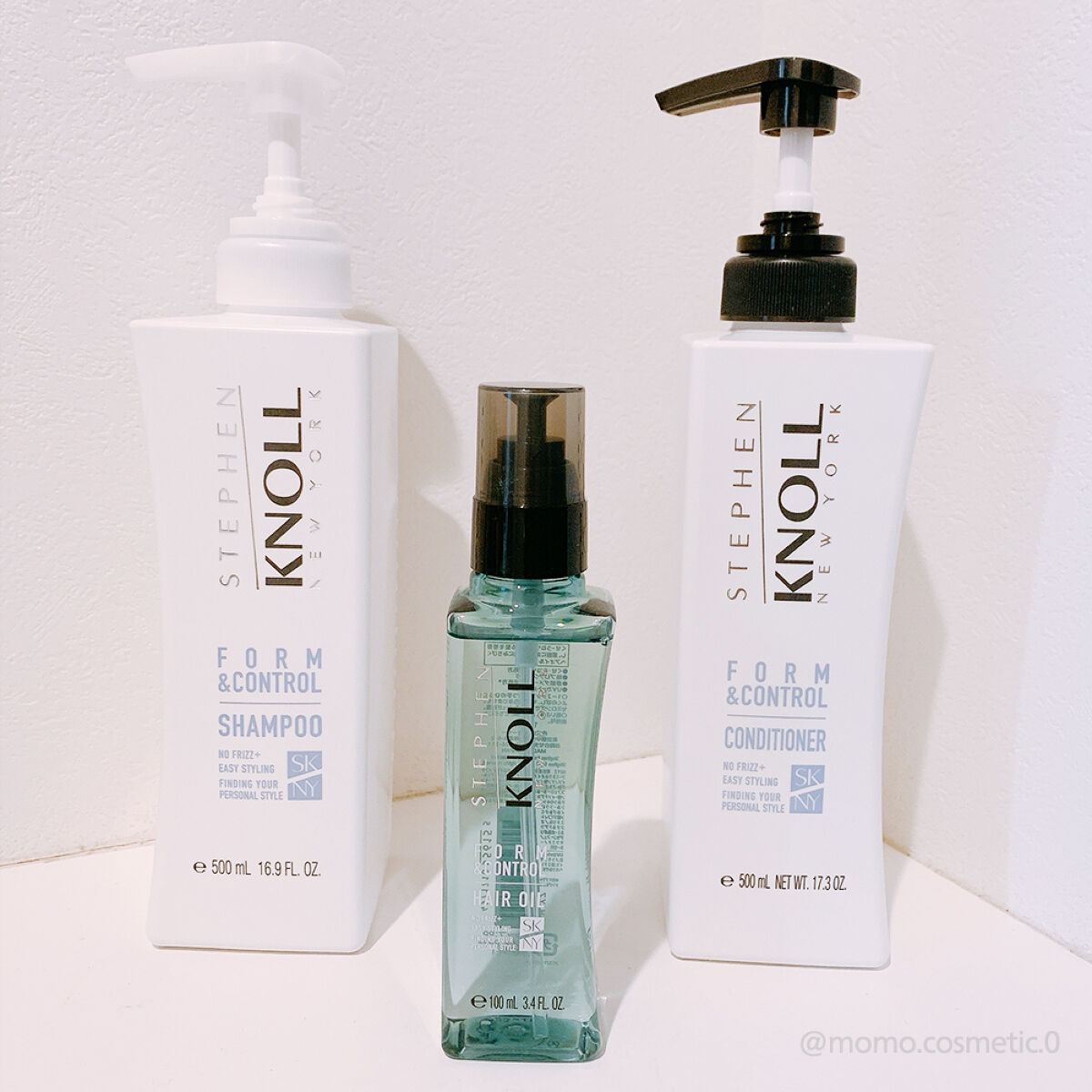 フォルムコントロール シャンプー Ｗ/コンディショナー Ｗ/スティーブンノル ニューヨーク/市販シャンプーを使ったクチコミ（1枚目）