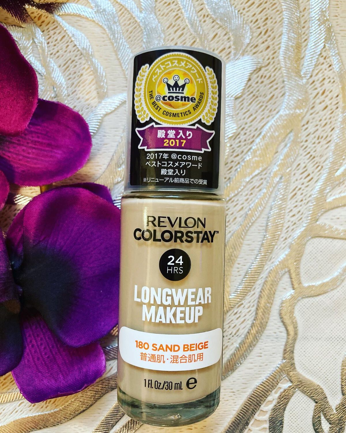 カラーステイ ロングウェア メイクアップ/REVLON/リキッドファンデーションを使ったクチコミ(1枚目)