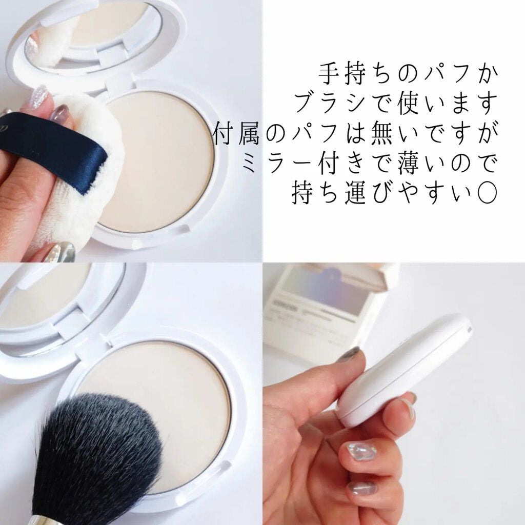 クリアランクアップパウダー/COSCOS/プレストパウダーを使ったクチコミ(3枚目)