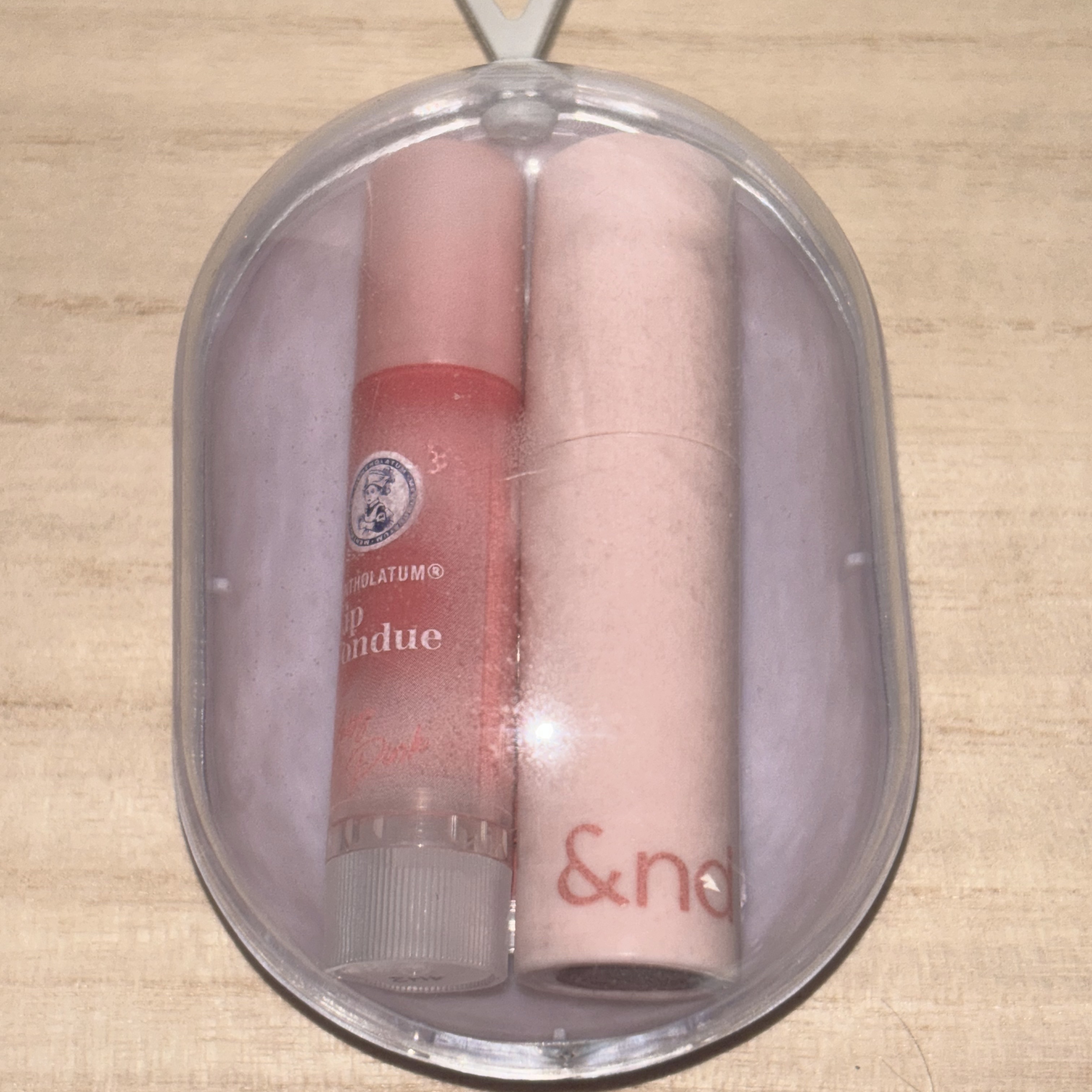 アンドバイロムアンド　グラッシーボムティント/&nd by rom&nd/リップティントを使ったクチコミ（2枚目）