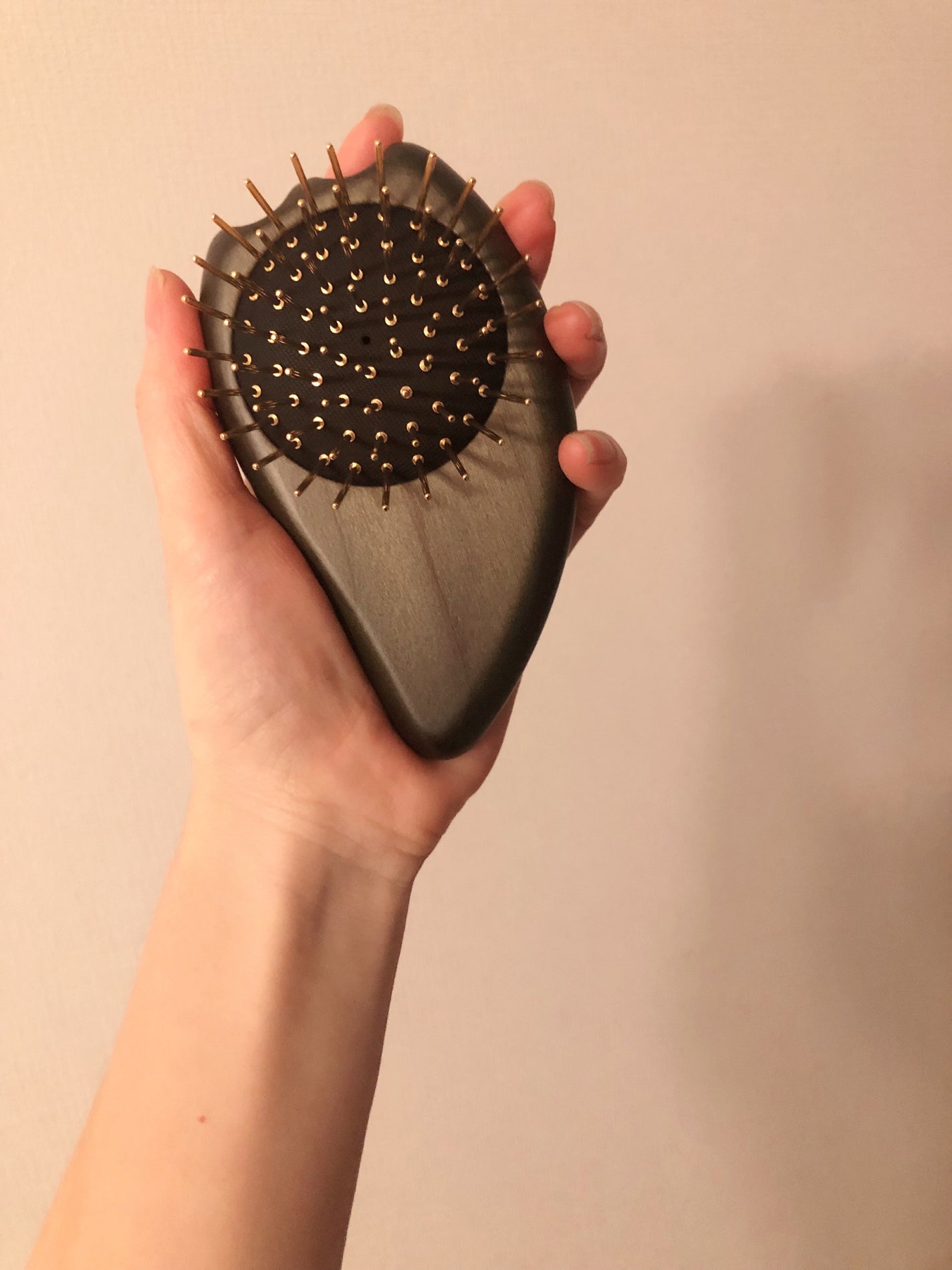 プレミアム FOX カッサ ゴースト ヘアブラシ ブラック/SNOW FOX SKINCARE/ヘアブラシを使ったクチコミ(6枚目)