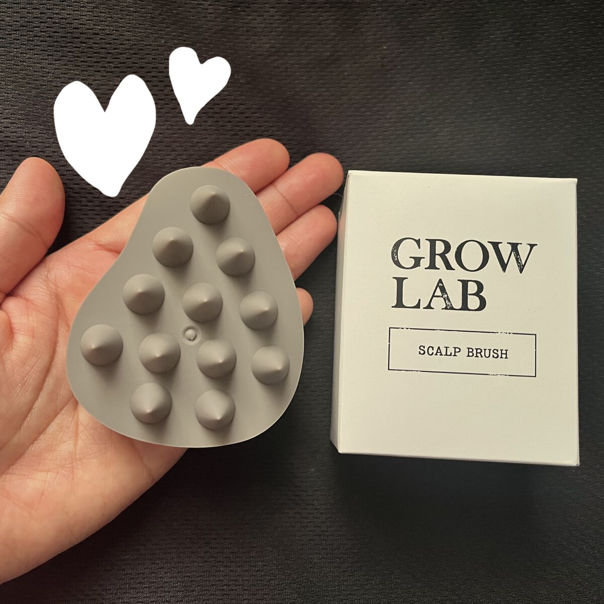 スカルプブラシ/GROW LAB/スカルプブラシを使ったクチコミ（1枚目）