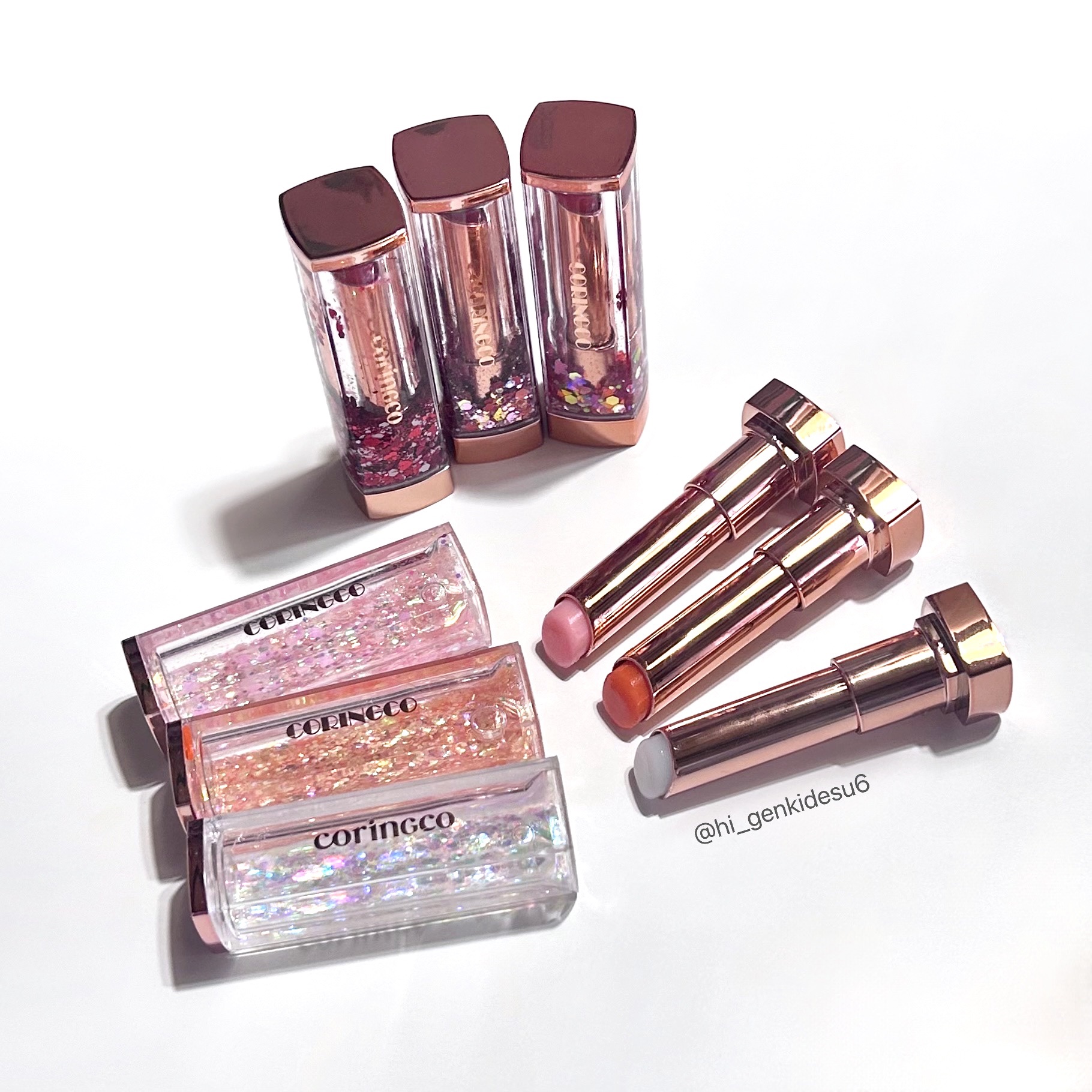 シャララスノーボールリップバーム/CORINGCO/口紅を使ったクチコミ（2枚目）