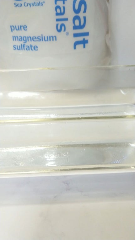 シークリスタルス エプソムソルト オリジナル/sea crystals/無機塩系入浴剤を使ったクチコミ(4枚目)