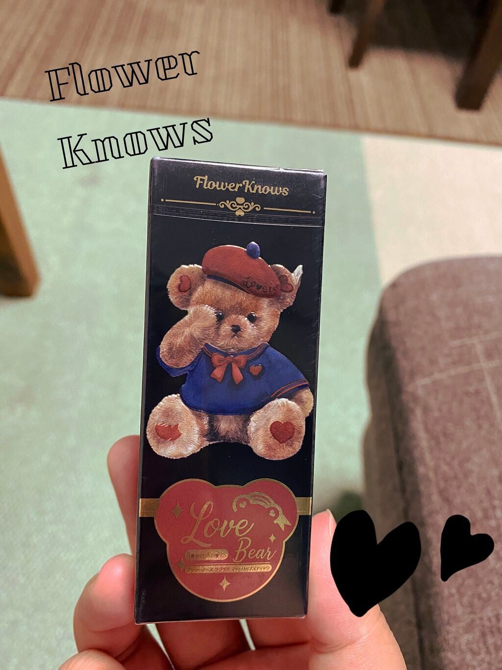 Love Bear マットリップスティック/FlowerKnows/口紅を使ったクチコミ(1枚目)