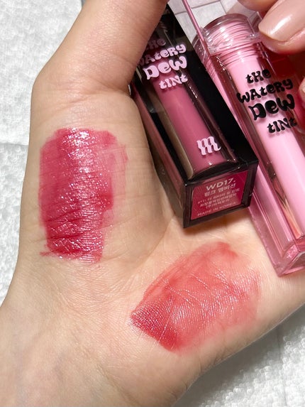 ザ ウォータリーデューティント/MERZY/リップティントを使ったクチコミ(6枚目)