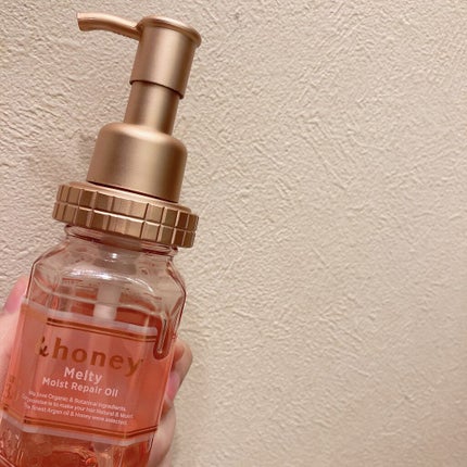 &honey メルティ モイストリペア ヘアオイル 3.0/&honey/ヘアオイルを使ったクチコミ(1枚目)