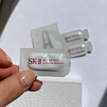 SK-II ジェノプティクス オーラ エッセンスのクチコミ「安定のロングセラー美白エッセンス🐻‍❄️

SK-II
ジェノプティクス オーラ エッセンス
.....」（2枚目）