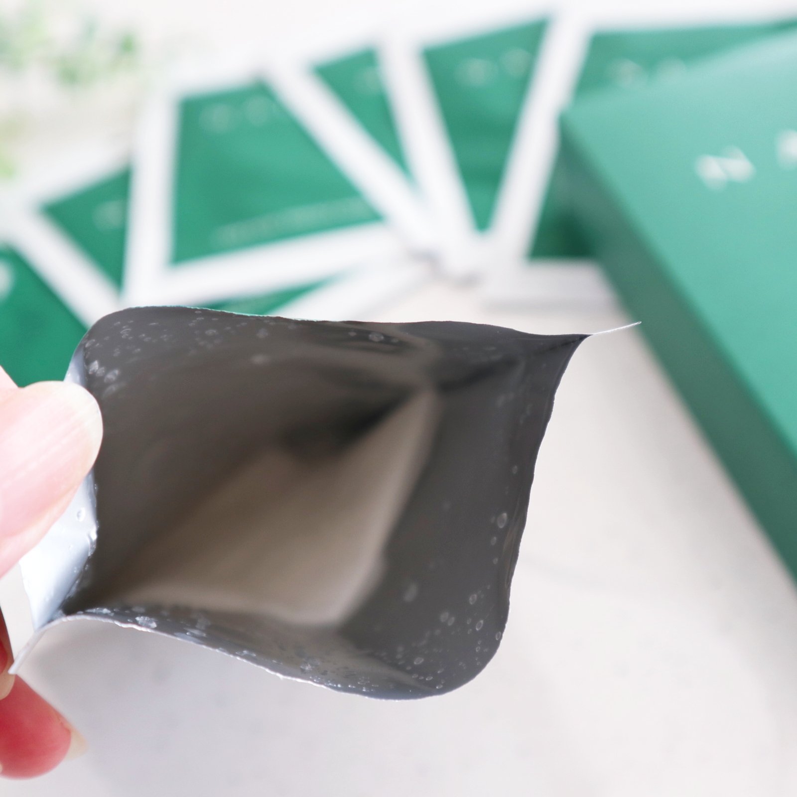 酒粕フェイスマスク 7枚入り（個包装）/NAIA/シートマスク・パックを使ったクチコミ（3枚目）