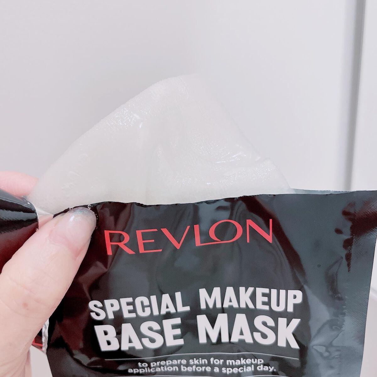 スペシャルメイクアップベースマスク/REVLON/シートマスク・パックを使ったクチコミ（3枚目）