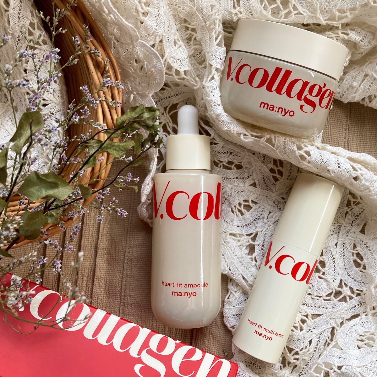Vコラーゲン ハートフィットアンプル/manyo/美容液を使ったクチコミ（1枚目）