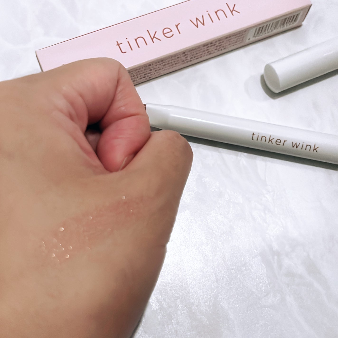 透け感アイシャドウペンシル/ティンカーウィンク/スティックアイシャドウを使ったクチコミ(5枚目)