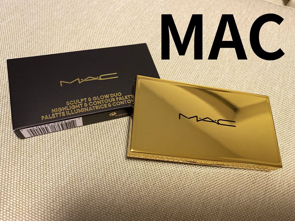 スカルプト&グロウ デュオ ハイライト&コントアーパレット/M・A・C/プレストパウダーを使ったクチコミ（1枚目）