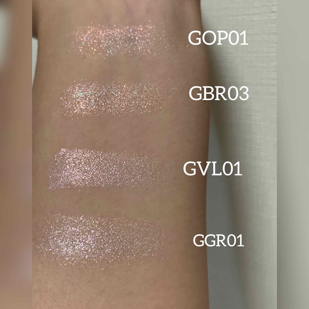 グリッタープリズム シャドウ/MISSHA/グリッターを使ったクチコミ（3枚目）