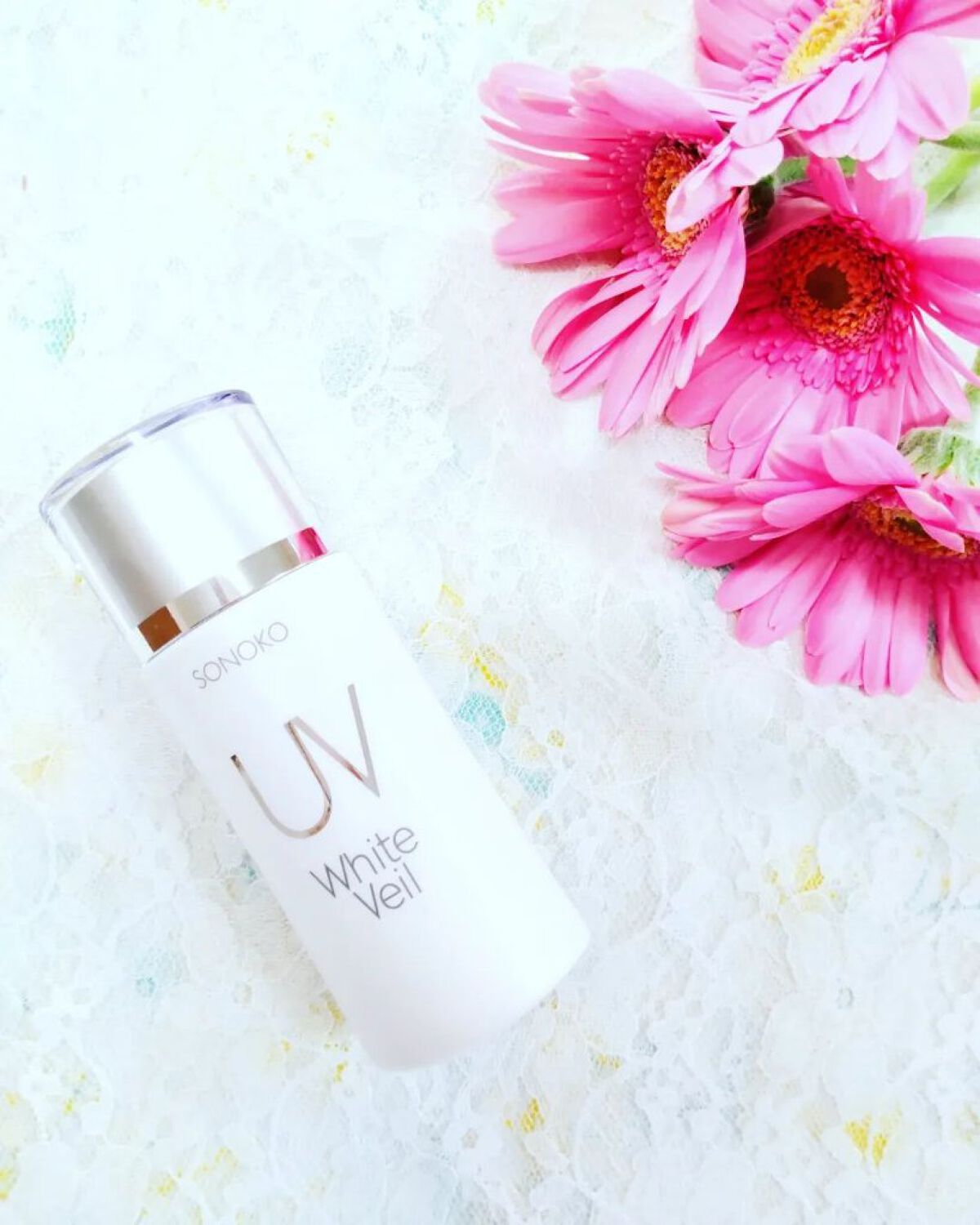 UVホワイトヴェール/SONOKO/化粧下地を使ったクチコミ（2枚目）