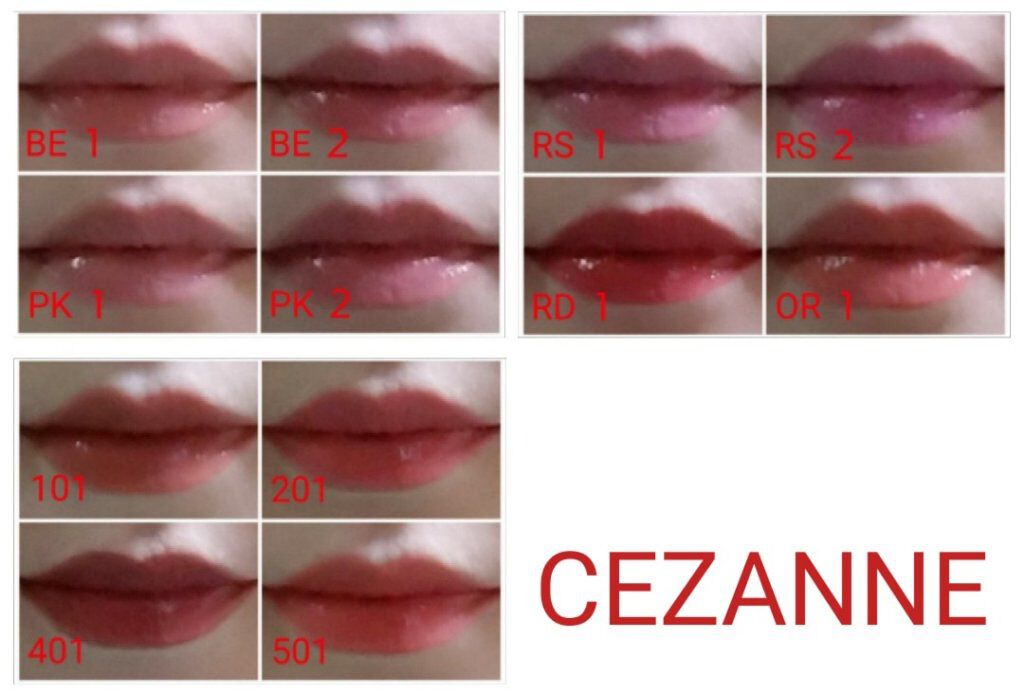 ラスティンググロスリップ/CEZANNE/口紅を使ったクチコミ（1枚目）