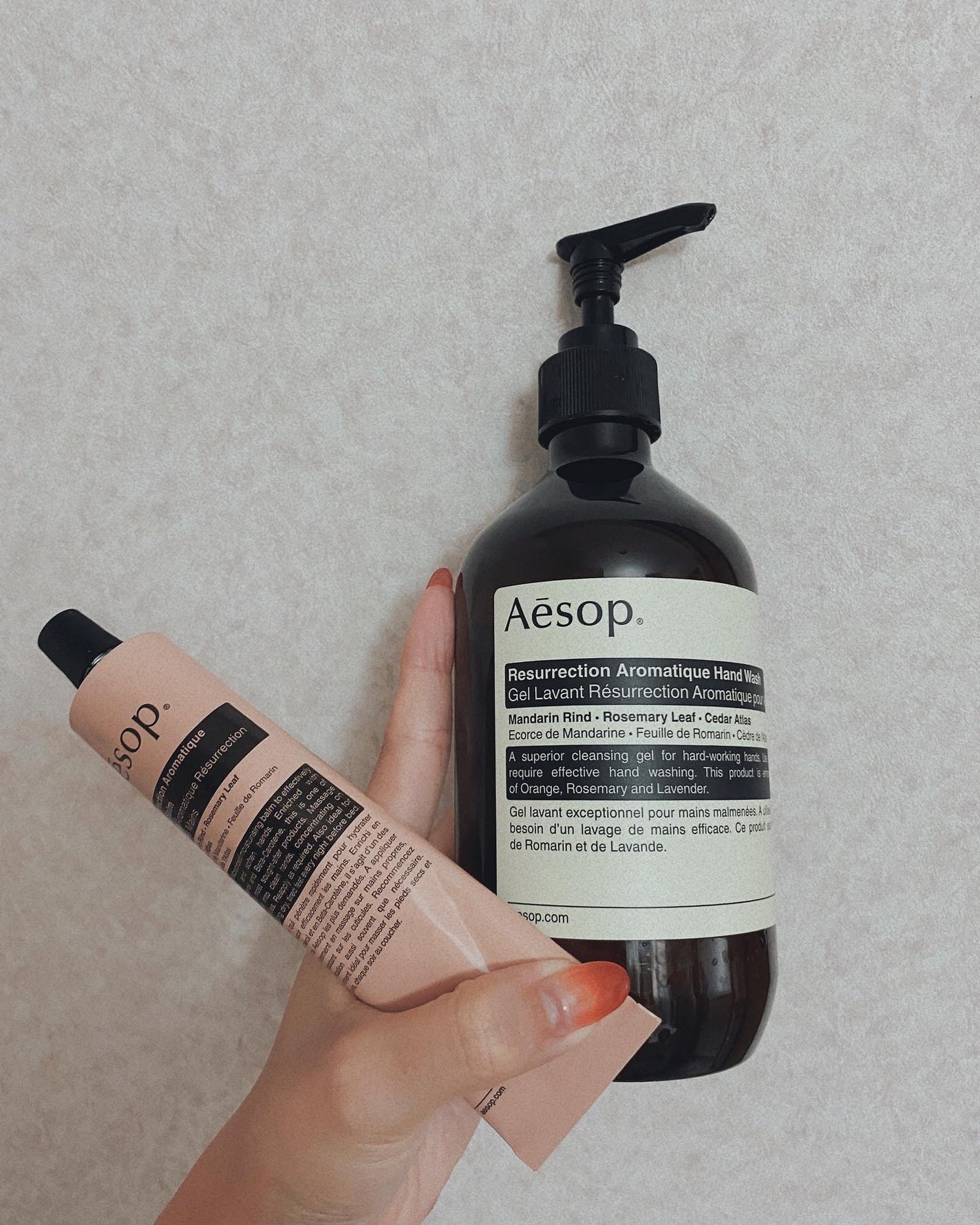アンドラム アロマティック ハンドバーム/Aesop/ハンドクリームを使ったクチコミ(1枚目)