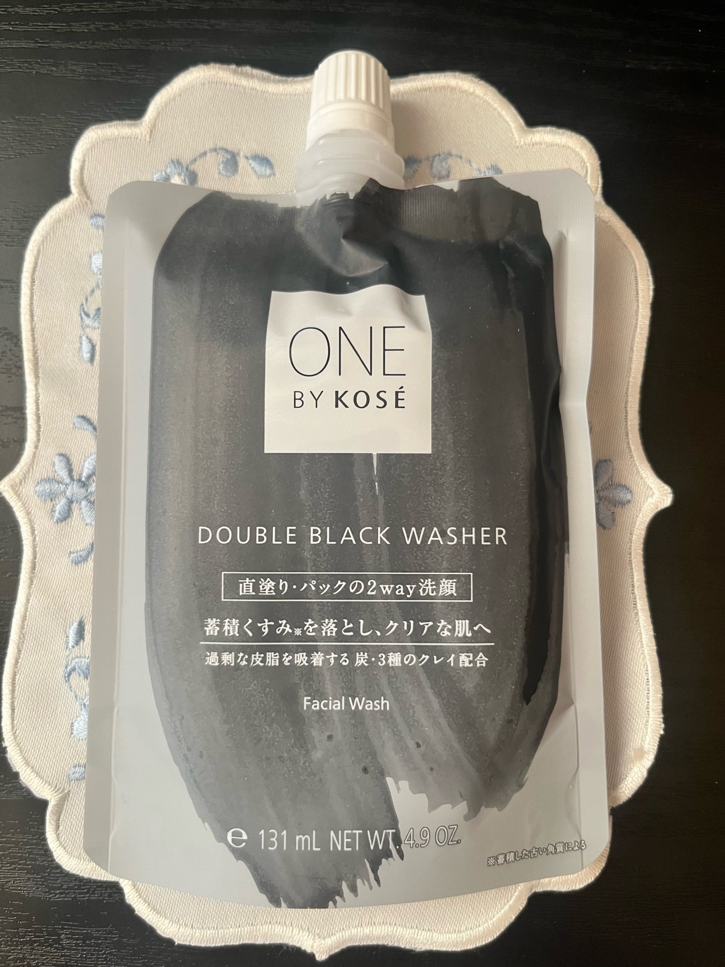 ダブル ブラック ウォッシャー/ONE BY KOSE/その他洗顔料を使ったクチコミ(2枚目)