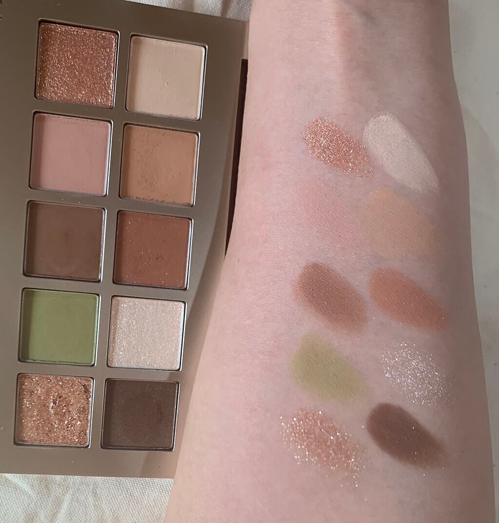 ニューデップスアイシャドウパレット/hince/アイシャドウパレットを使ったクチコミ(1枚目)