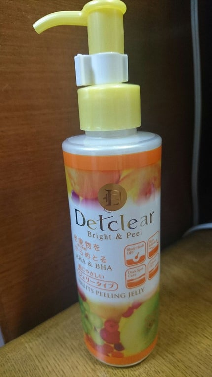 DETクリア ブライト&ピール ピーリングジェリー<ミックスフルーツの香り>/Detclear/ピーリングを使ったクチコミ(4枚目)
