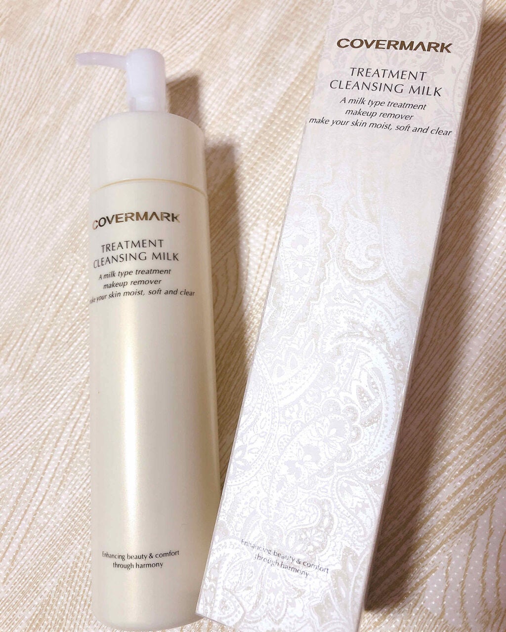 トリートメント クレンジング ミルク/COVERMARK/ミルククレンジングを使ったクチコミ(1枚目)