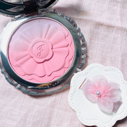 ジルスチュアート パステルペタル ブラッシュ/JILL STUART/パウダーチークを使ったクチコミ(7枚目)