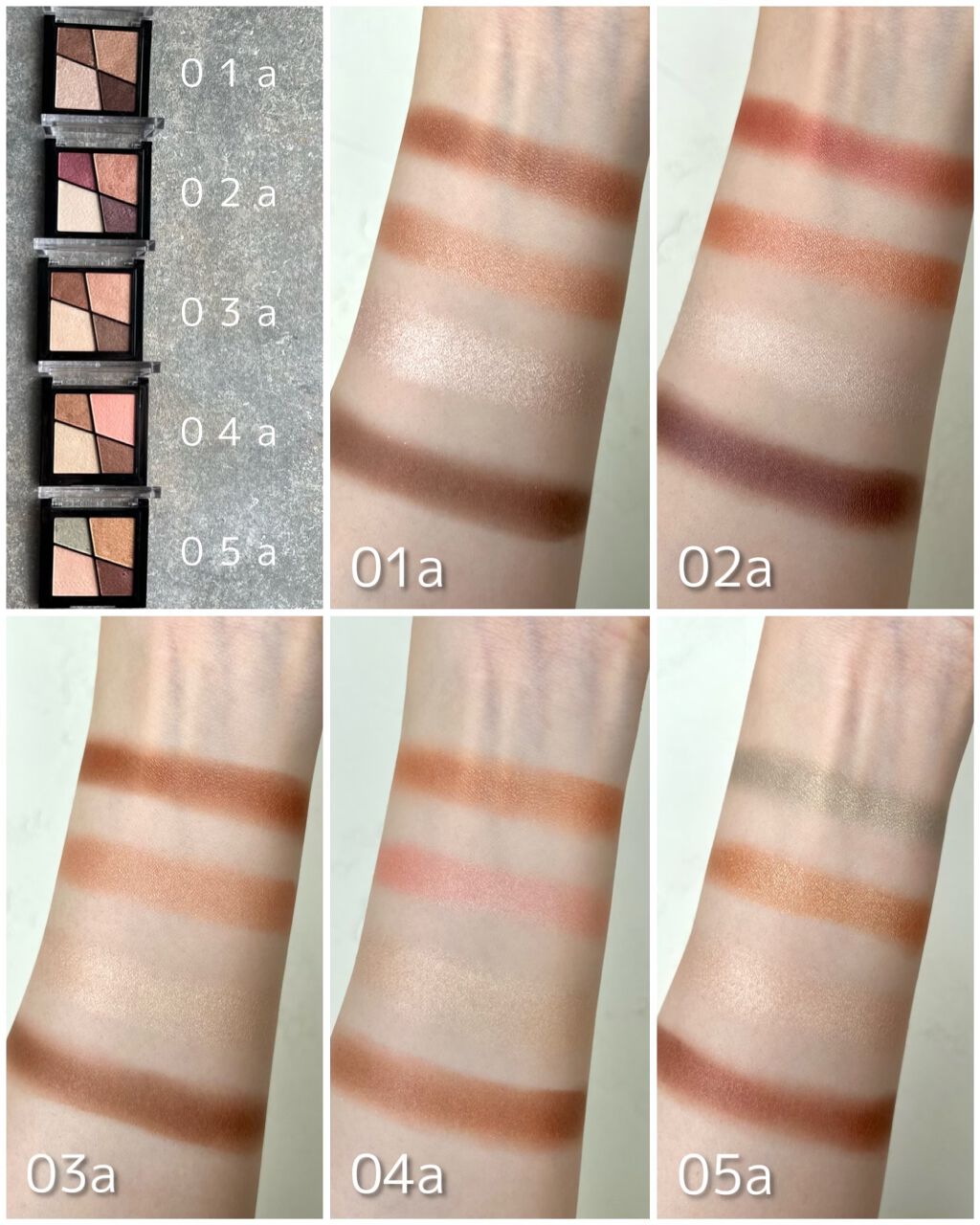 UR GLAM VELVET EYE COLOR PALETTE/U R GLAM/アイシャドウパレットを使ったクチコミ(2枚目)