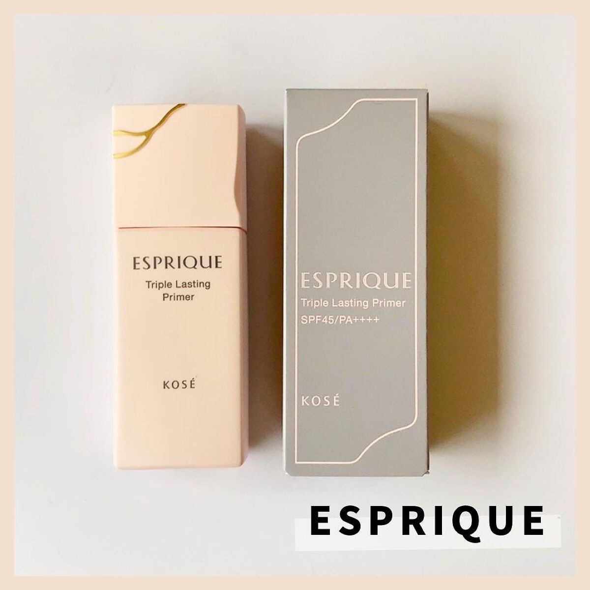 トリプル ラスティング プライマー/ESPRIQUE/化粧下地を使ったクチコミ(1枚目)