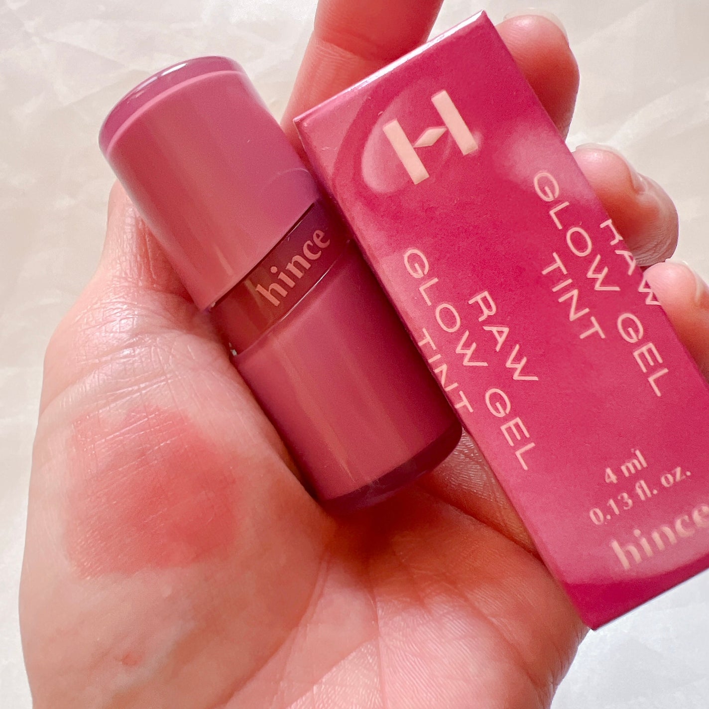 ロウグロウジェルティント/hince/リップティントを使ったクチコミ(5枚目)