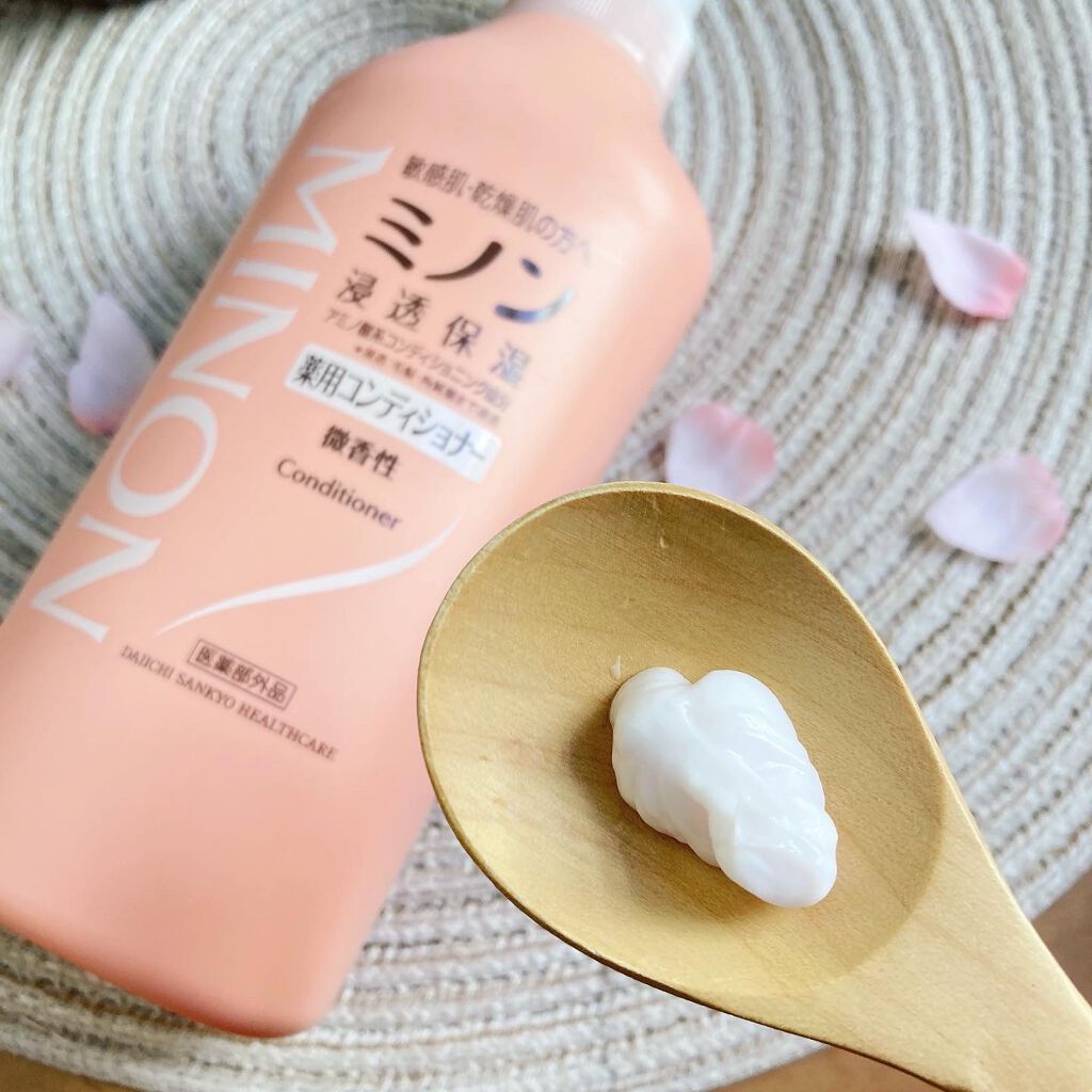 ミノン薬用ヘアシャンプー／薬用コンディショナー/ミノン/市販シャンプーを使ったクチコミ（3枚目）