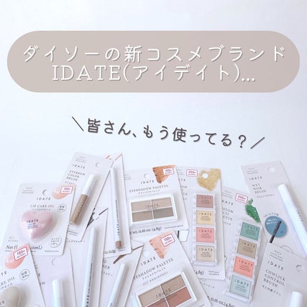アイデイト アイシャドウパレット/IDATE/アイシャドウパレットを使ったクチコミ(2枚目)