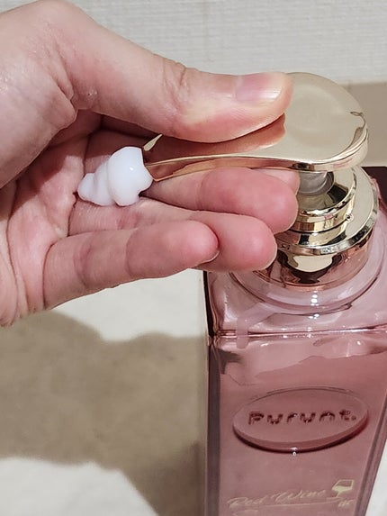 プルント リライトペアセット レッドワイン/Purunt./市販シャンプーを使ったクチコミ(5枚目)