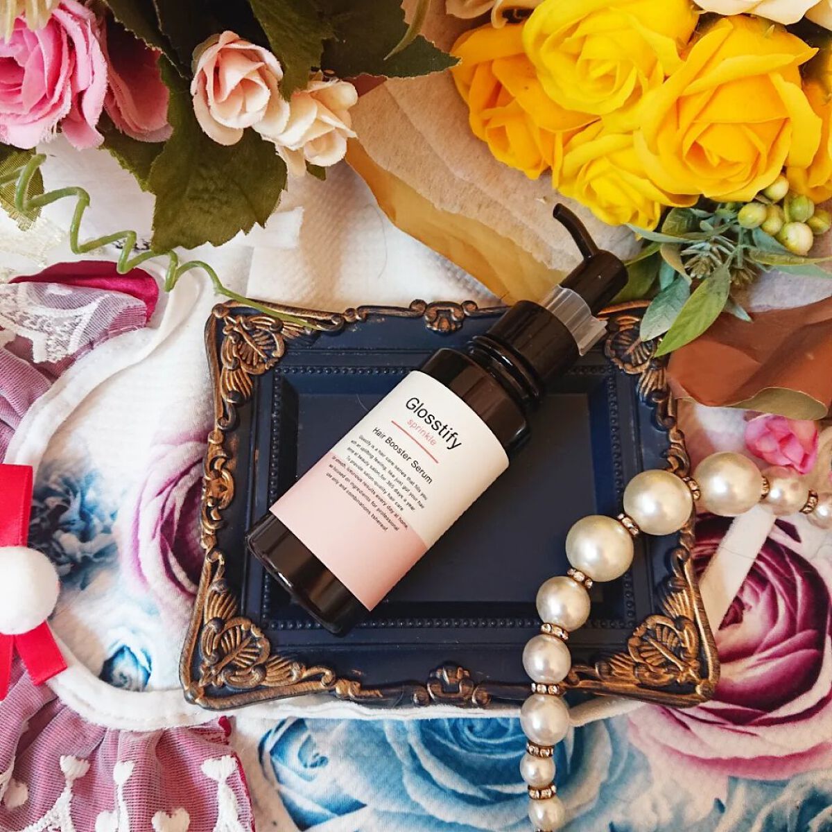 Sprinkle/Glosstify/洗い流すヘアトリートメントを使ったクチコミ（2枚目）