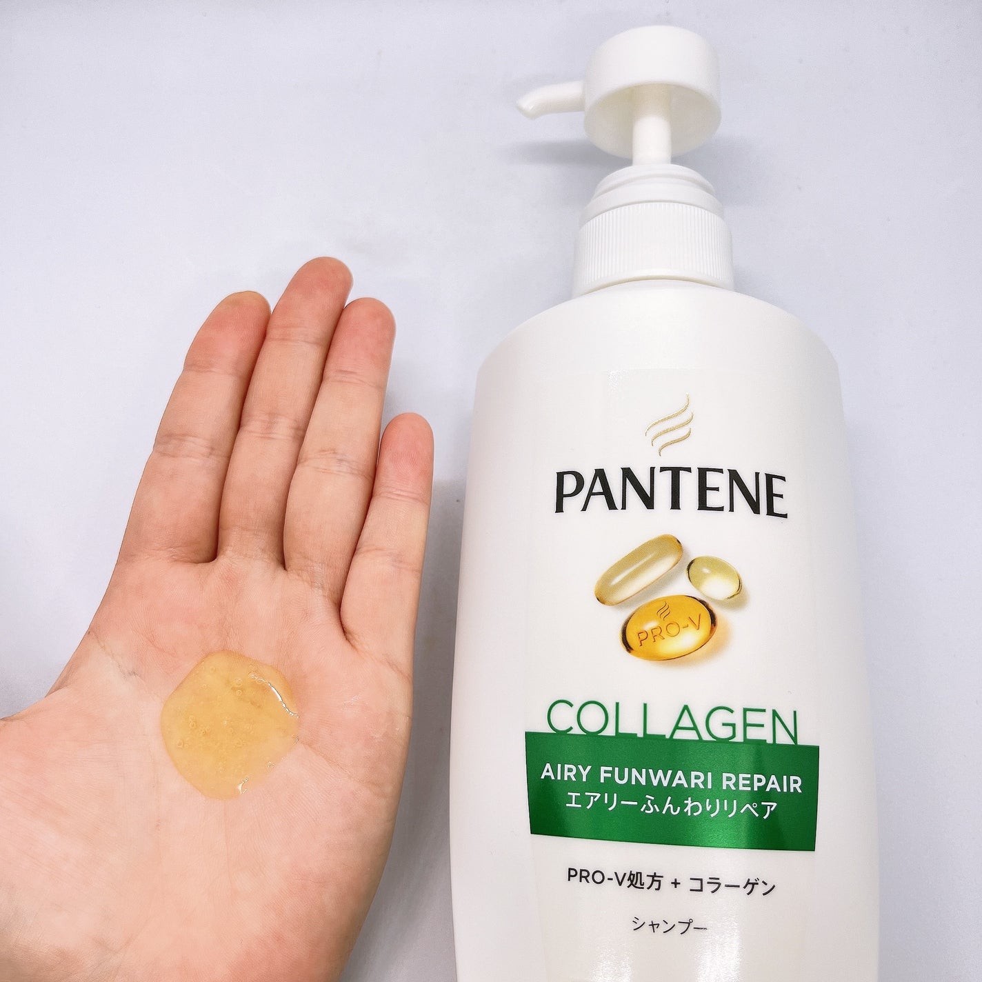 インテンシブ ヴィタミルク 洗い流さないトリートメント 細い・ボリュームがない髪用/パンテーン/ヘアミルクを使ったクチコミ(3枚目)