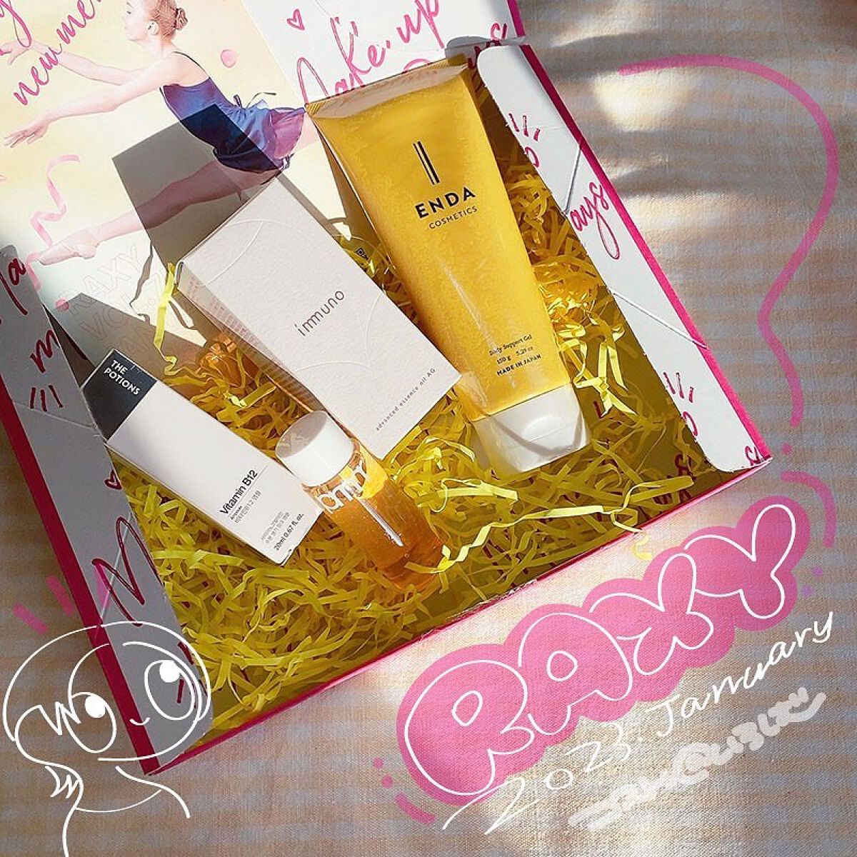 ボディサポートジェル/ENDA COSMETICS/ボディローションを使ったクチコミ(1枚目)