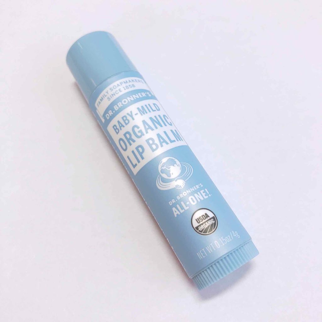 マジック オーガニックリップバーム/ドクターブロナー/リップバームを使ったクチコミ(1枚目)