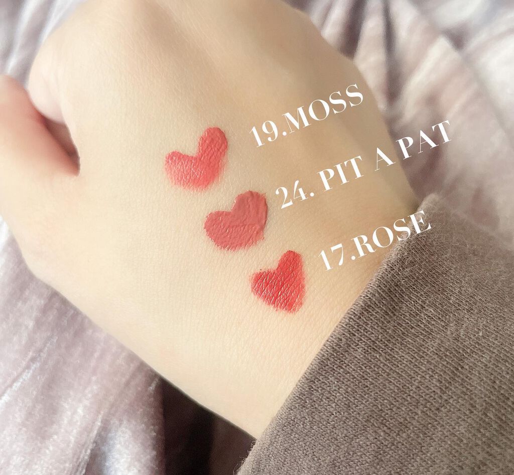 タトゥーベルベットティント/フォレンコス/リップティントを使ったクチコミ（2枚目）