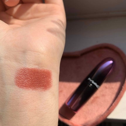 ラブ ミー リップスティック /M・A・C/口紅を使ったクチコミ(3枚目)