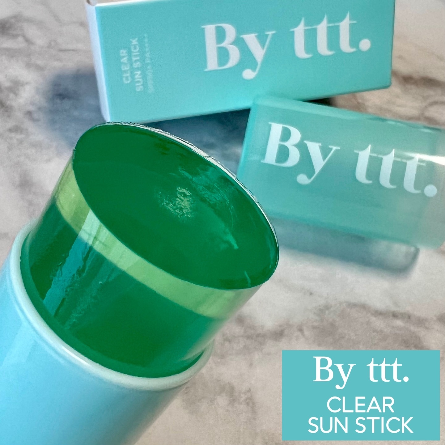 クリアサンスティック/By ttt./日焼け止めスティックを使ったクチコミ（1枚目）